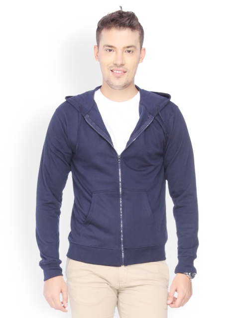 

Campus Sutra Men Blue Sweatshirt