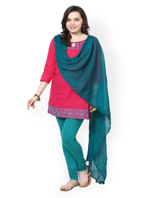 

Castle Women Turquoise Blue Dupatta