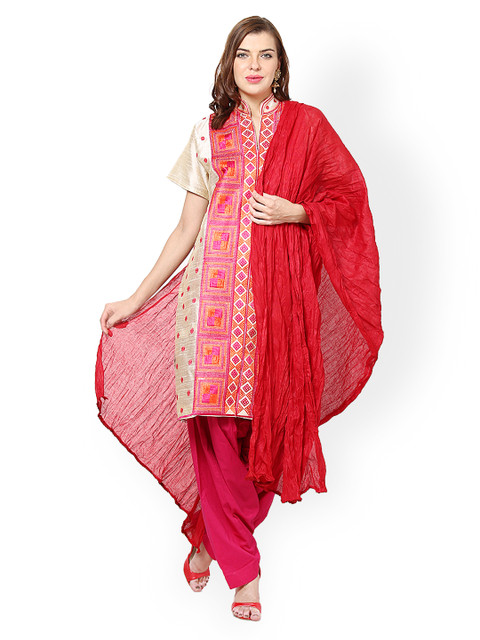 

Castle Women Red Dupatta
