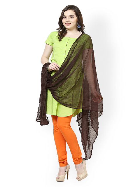 

Castle Women Coffee Brown Dupatta