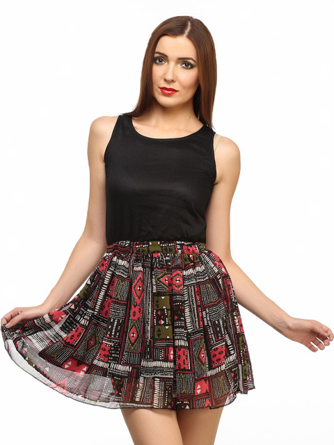 

Cation Black Fit & Flare Dress