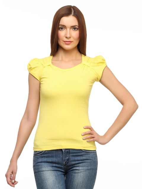 

Cation Women Yellow Top
