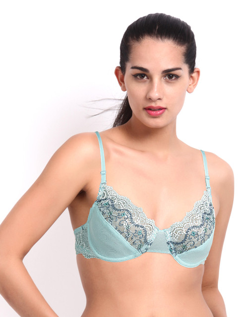 

Clovia Blue Bra BR0069T54