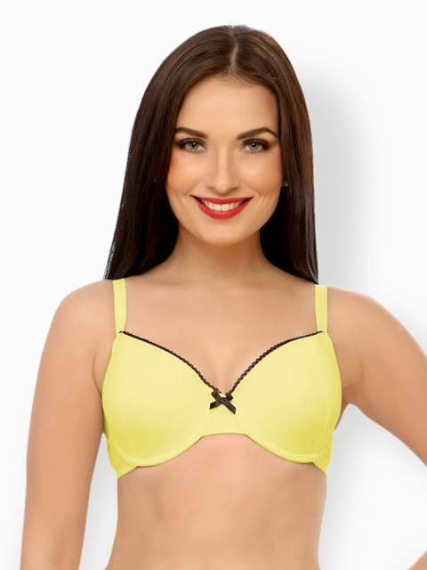 

Clovia Yellow Bra