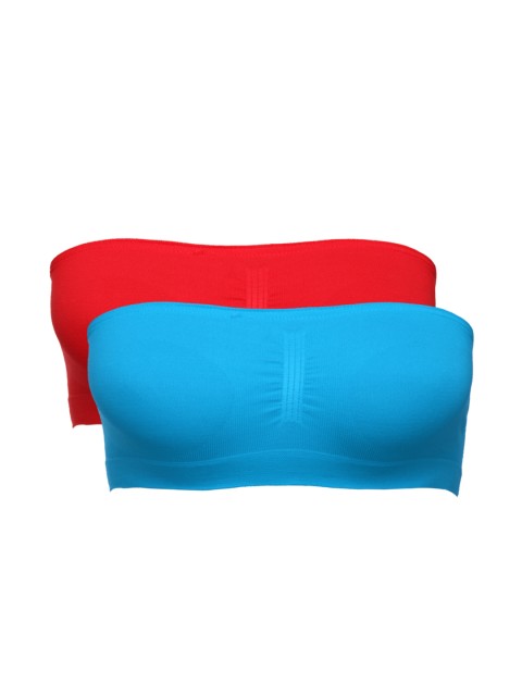 

Clovia Set of 2 Bras BR0076F77, Red