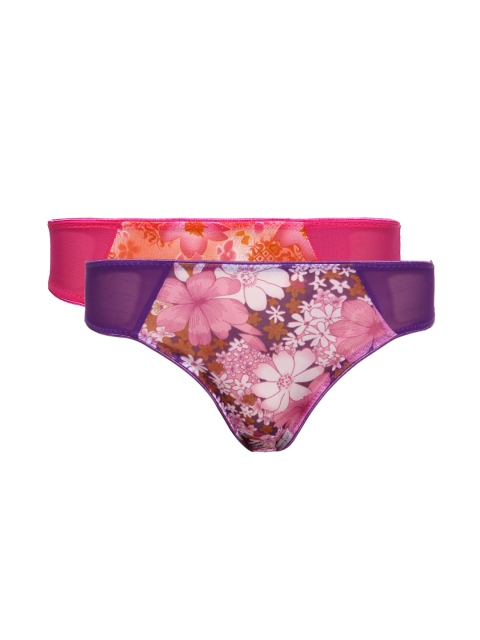 

Clovia Women Set of 2 Briefs PN0106Q79, Purple