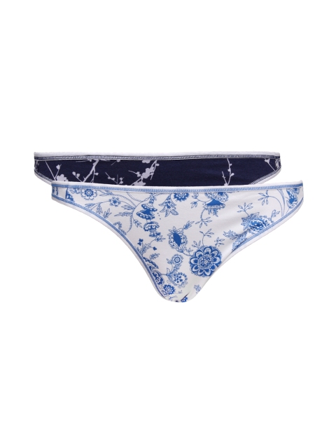

Clovia Women Pack of 2 Comfy Cotton Briefs PN0117H59, White
