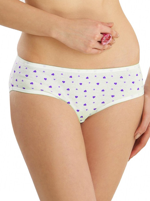 

Clovia Women White Printed Briefs PN0258H12
