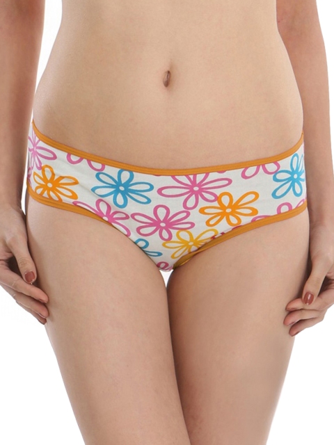 

Clovia Women White Printed Briefs PN0279Y54XL
