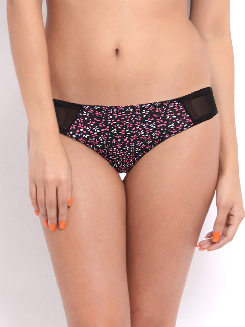 

Clovia Women Black Printed Briefs PN0075W13