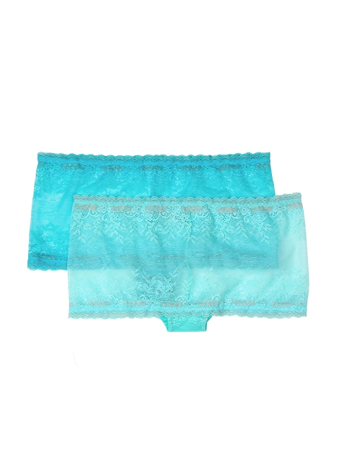 

Clovia Women Set of 2 Blue Hipster Briefs PN0114Q92