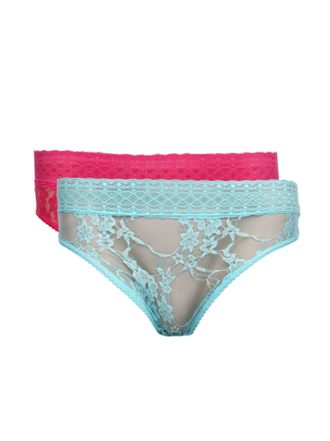 

Clovia Women Set of 2 Briefs PN0109Q68, Pink