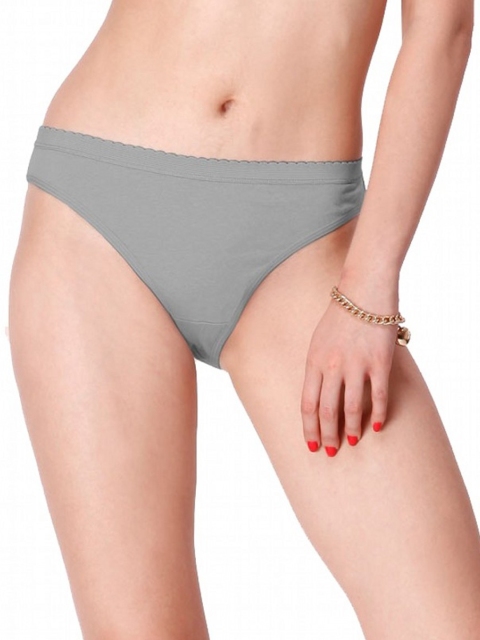 

Clovia Women Grey Briefs PN0179R01XXL