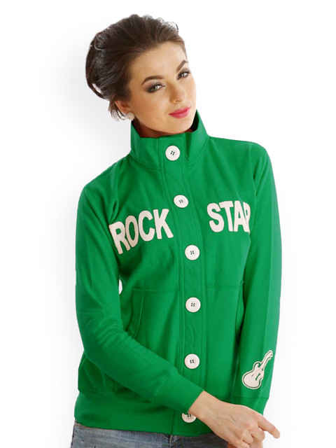 

Clovia Women Green Jacket