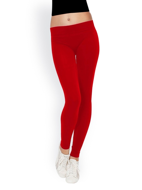 

Clovia Women Red Yoga Pants