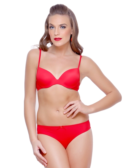 

Clovia Red Lingerie Set