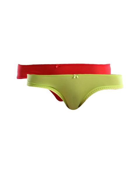 

Clovia Women Pack of 2 Briefs PN0156Q59, Green