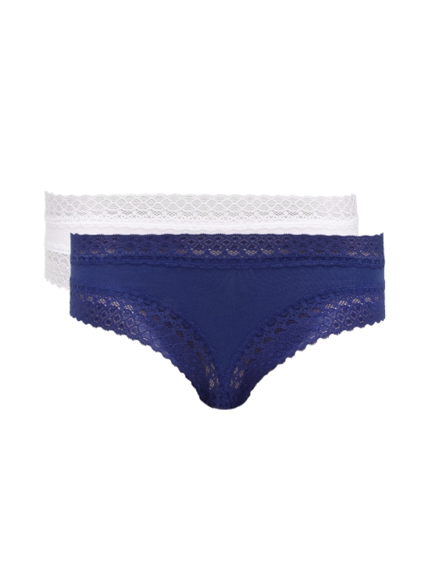 

Clovia Women Pack of 2 Briefs PN0164R59, Blue