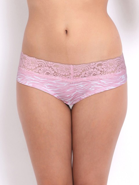 

Clovia Women Pink Cotton Comfy Briefs PN0188R62