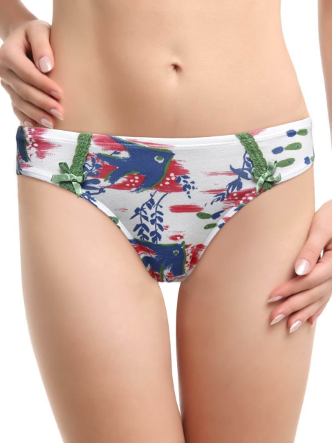 

Clovia Women White Briefs PN0037V25