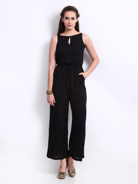 

Cottinfab Women Black Jumpsuit