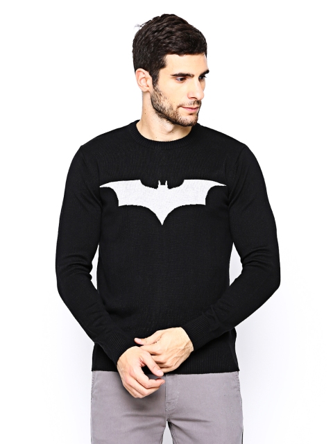 

DARK KNIGHT Men Black Sweater