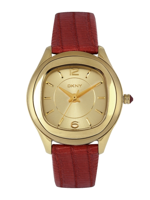 

DKNY Women Gold-Toned Dial Watch NY2129