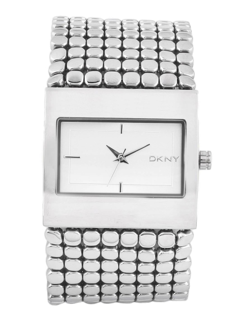 

DKNY Women Silver-Toned Dial Watch NY4967