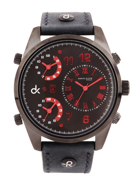 

Daniel Klein Men Charcoal Grey Dial Watch DK10507-6