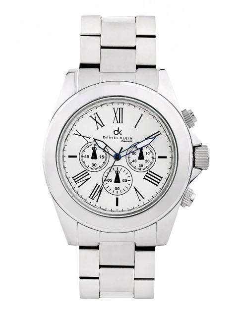 

Daniel Klein Women Silver-Toned Dial Watch DK10211-3