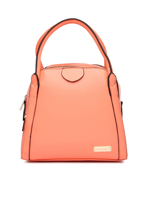 

David Jones Peach-Coloured Handbag