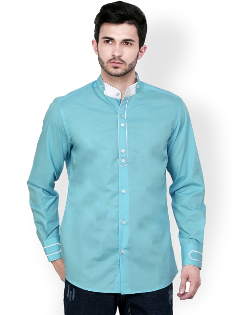 

Dazzio Slim Fit Semiformal Shirt, Blue