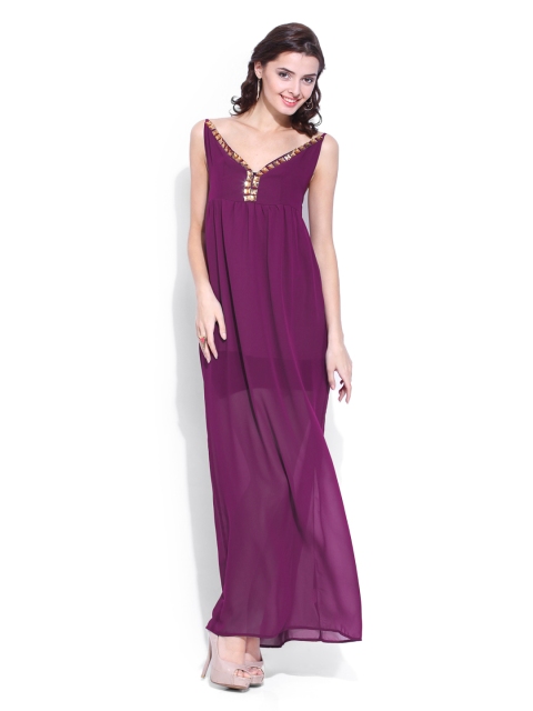 

DressBerry Purple Maxi Berry Dress