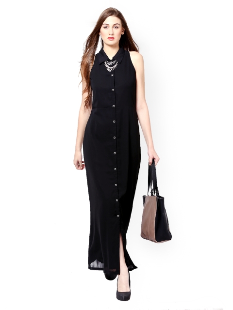 

Eavan Black Shirt Dress