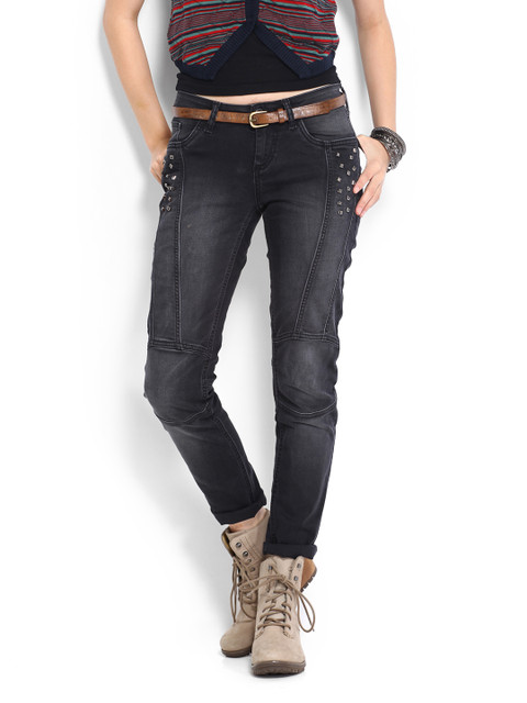 

Ed Hardy Women Black Skinny Fit Jeans
