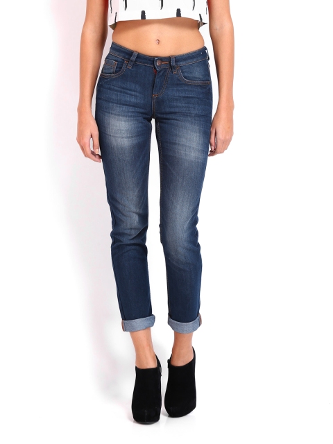 

Ed Hardy Women Dark Blue Skinny Fit Jeans