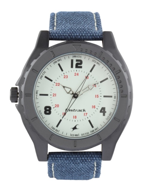 

Fastrack Men Off-White Dial Watch 9462AL03