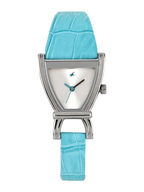 

Fastrack Women Silver-Toned Dial Watch 6095SL01