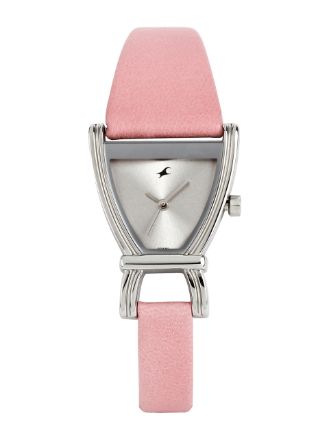 

Fastrack Women Silver-Toned Dial Watch 6095SL02