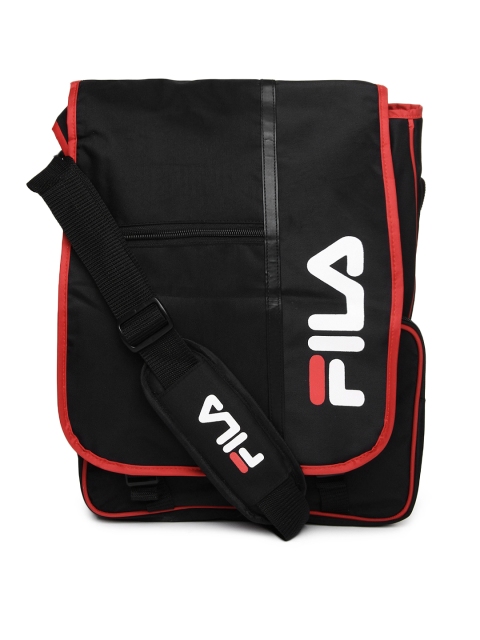 

Fila Unisex Black Messenger Bag
