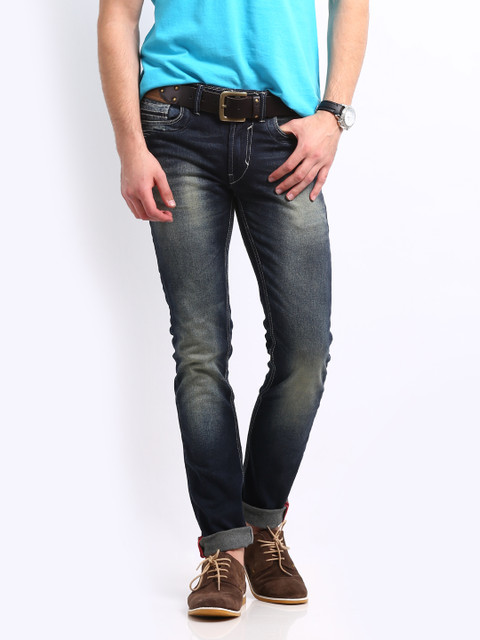 

Flying Machine Men Blue Jackson Skinny Fit Stretchable Jeans