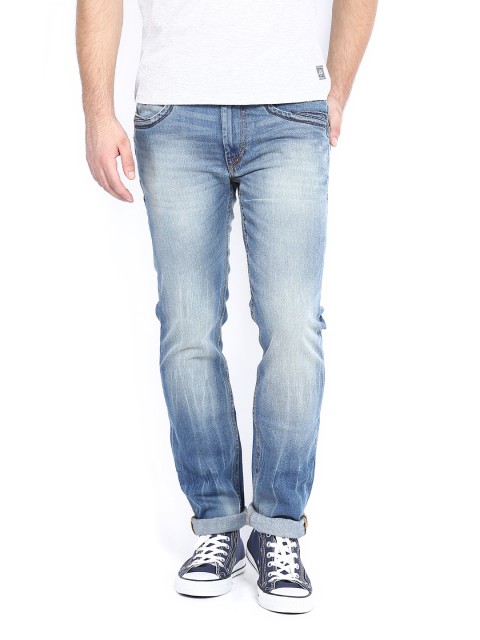 

Flying Machine Blue Michael Slim Fit Stretchable Jeans