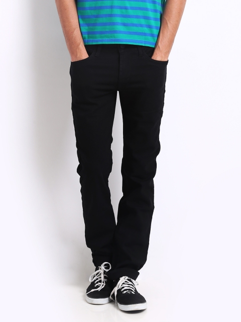 

Flying Machine Men Black Jackson Skinny Fit Stretchable Jeans
