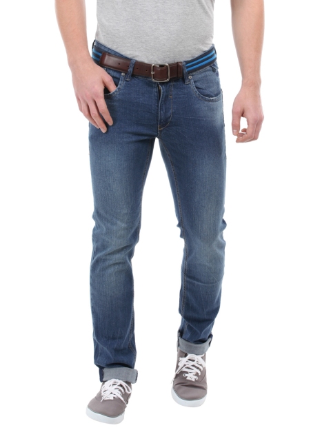 

Flying Machine Men Blue Jackson Fit Stretchable Jeans