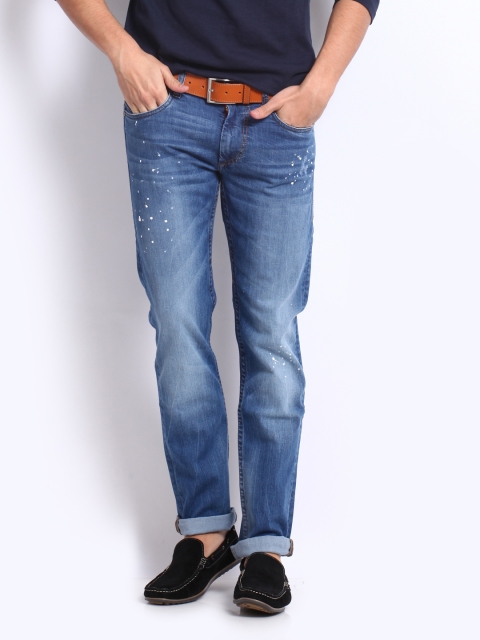 

Flying Machine Men Blue Prince Slim Fit Stretchable Jeans