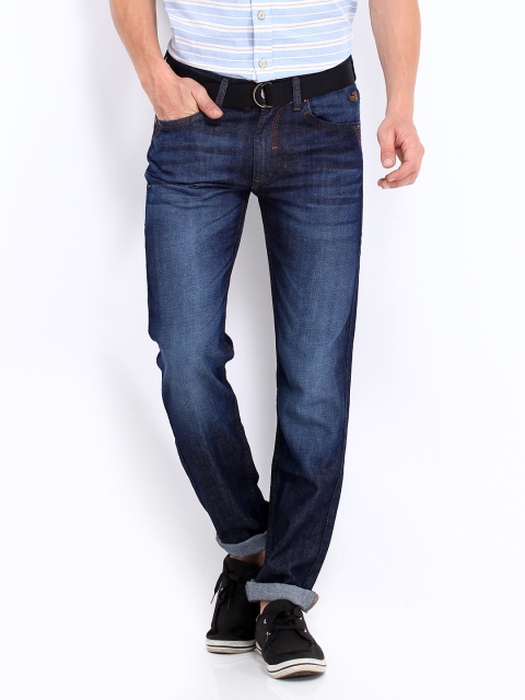 

Flying Machine Men Blue Prince Slim Fit Jeans