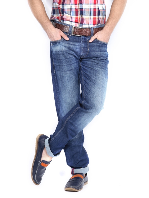 

Flying Machine Men Blue Prince Slim Fit Stretchable Jeans