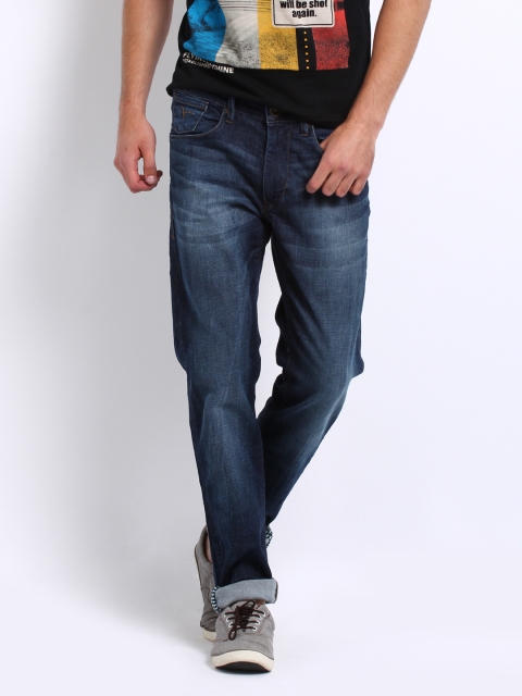 

Flying Machine Men Blue Prince Slim Fit Stretchable Jeans