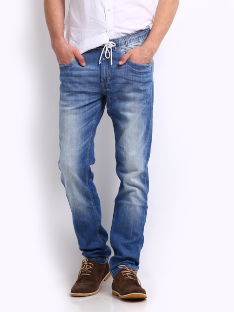 

Flying Machine Men Blue Snoop Slim Fit Stretchable Jeans