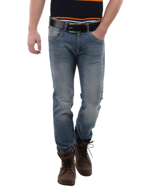 

Flying Machine Men Blue Prince Fit Jeans